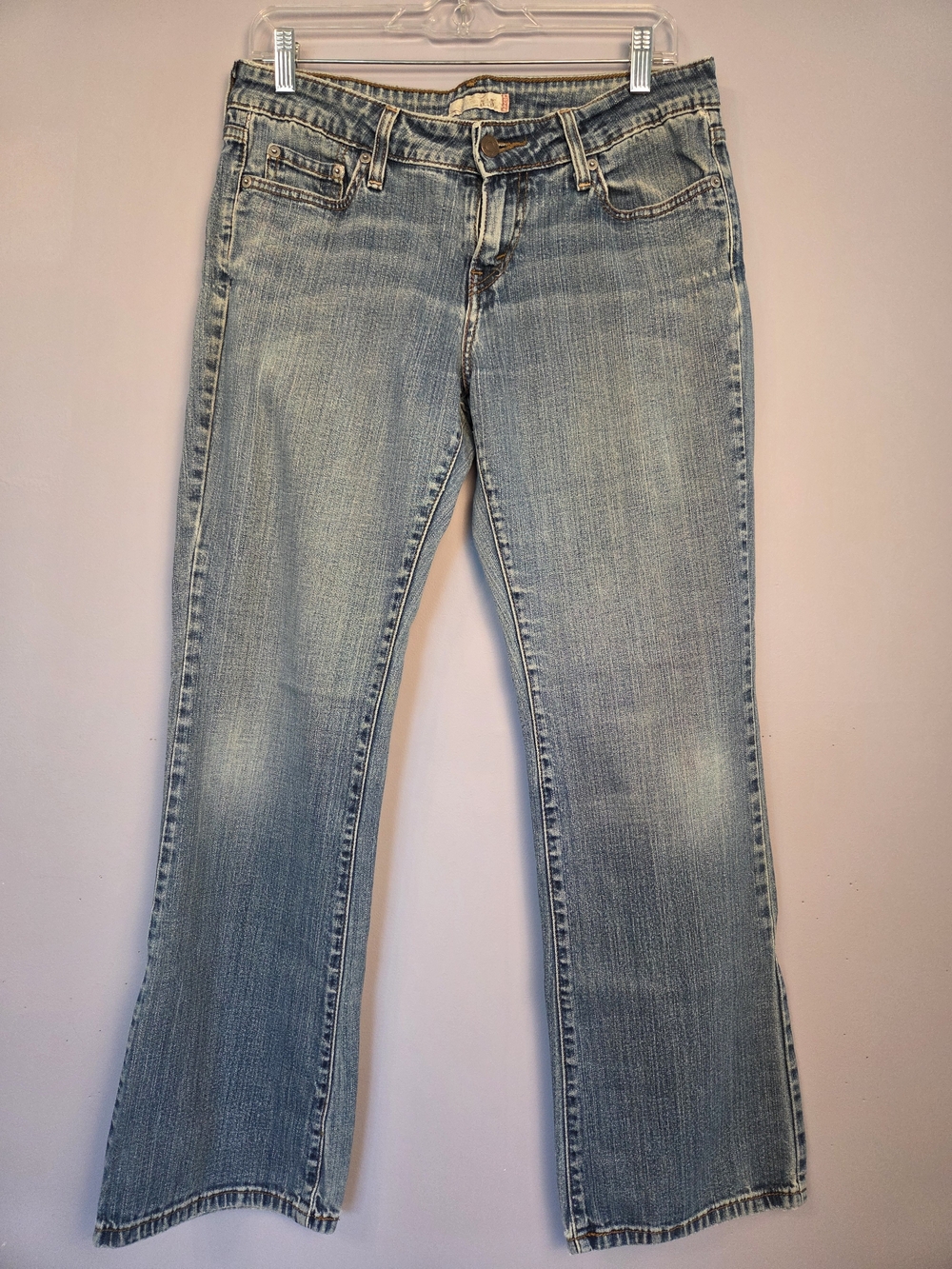 Vintage Levi's 545 Low Rise Bootcut Jeans Women's 6M Mid Wash Y2K